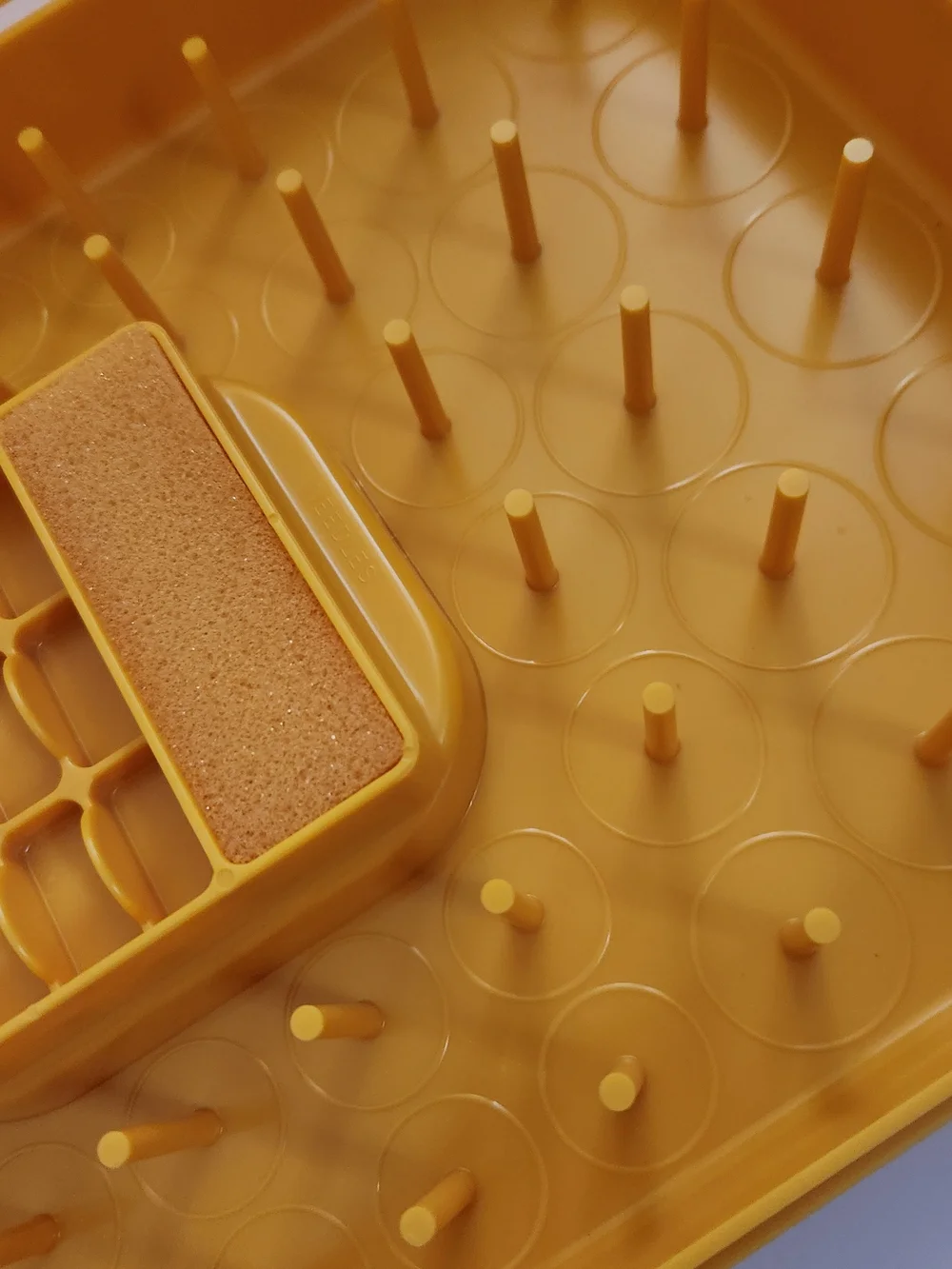 Wil-Hold Mustard Yellow Thread Caddy Storage Case